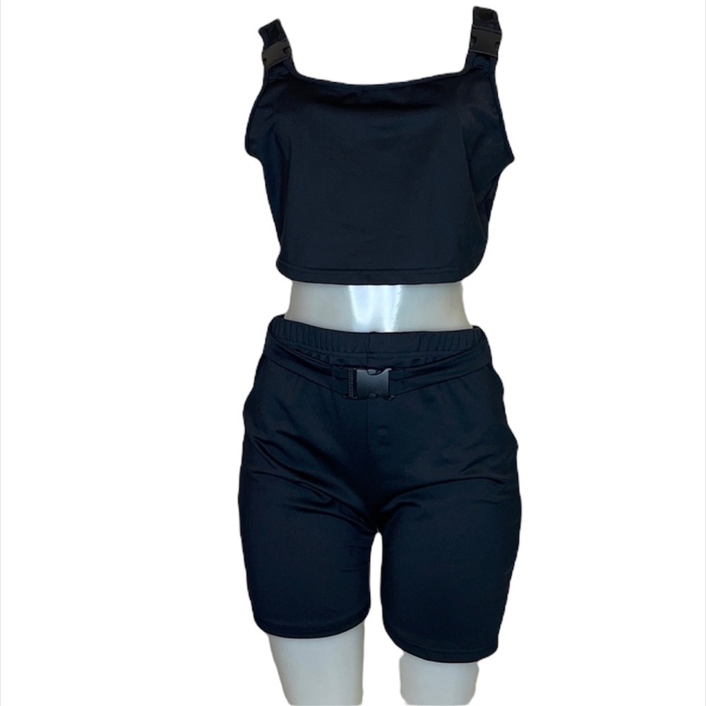 Shein Shorts Set Black Size L
